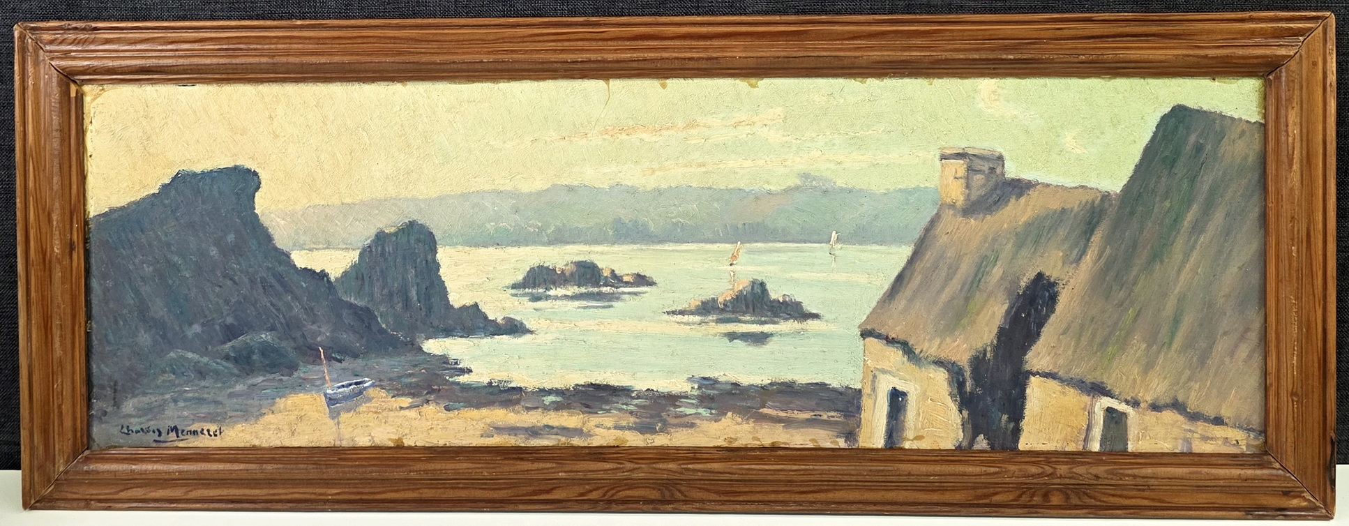A French Seascape Painting